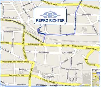 Klicken Sie auf die Karte, um zur gro&szlig;en Ansicht und zum Routenplaner zu kommen.